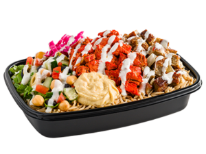 Combo over Rice (Beef & Lamb and Chicken)
